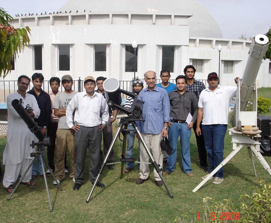 Met Amateur Astronomers at a Partial Solar Eclipse 1-Aug-2008