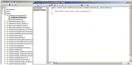 Create a Consumer method - Eventing in Microsoft Dynamics AX Create a Consumer method - Eventing in Microsoft Dynamics AX