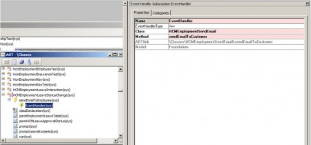 Event Handler - MS Dynamics AX Event Handler - MS Dynamics AX