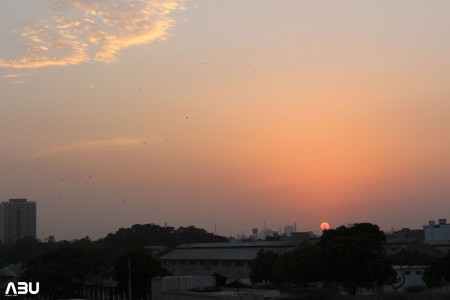 Sun set on Fall Equinox September 22