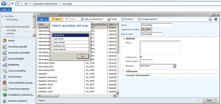 Organization-Model-Operating-Unit-Form