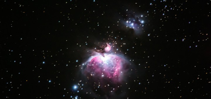 Orion Nebula and Running man nebula